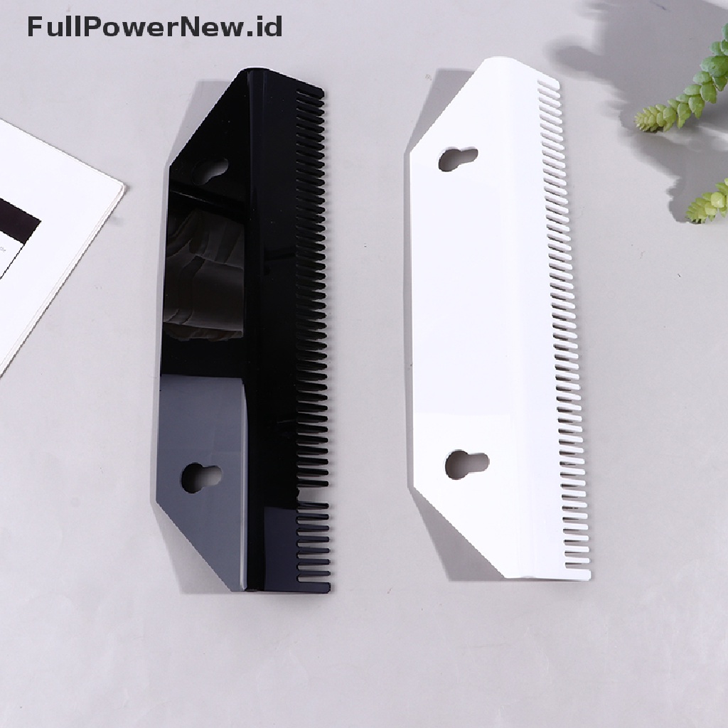 Power Hair Extension Akrilik Helai Rambut Holder Display W/Fine-toothed Comb Storage ID