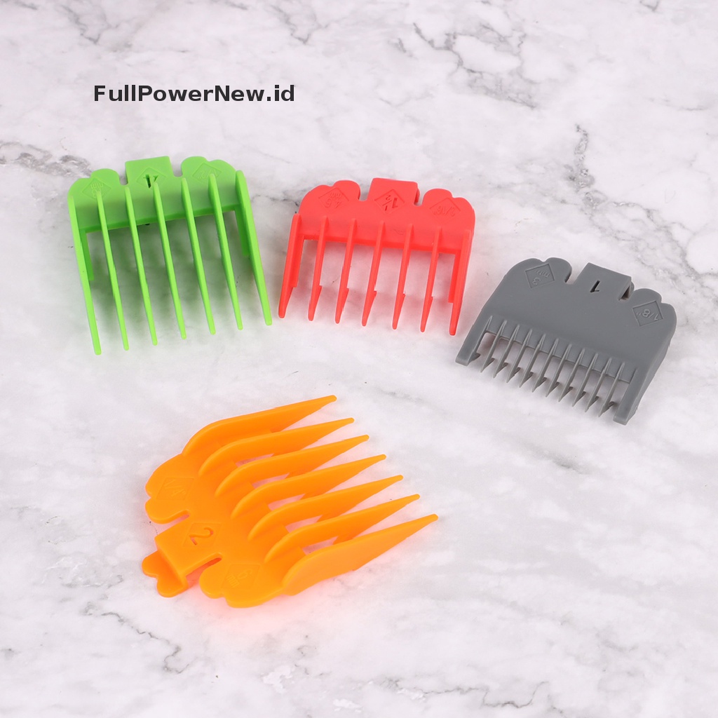 Power 10pcs Barber Shop Styling Comb Sets Clipper Batas Rambut Sisir Trimmer Tempel ID