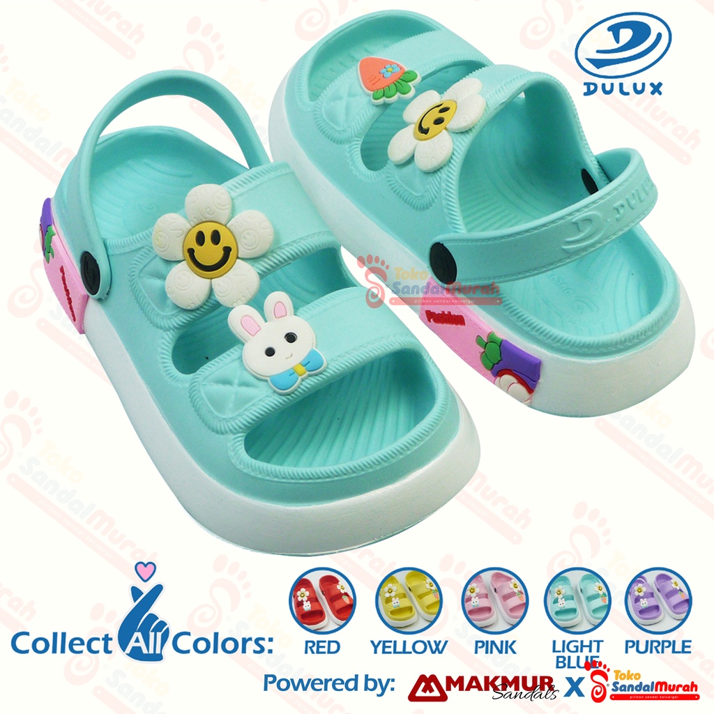 Toko Sendal Murah - Sandal Slop Anak Uk 24 - 29 / Sandal Ban 2 Motif Bunga / Sandal Slop Perempuan Terbaru / Sandal Lucu Nyaman Kekinian [Toko Sendal Murah M 530]