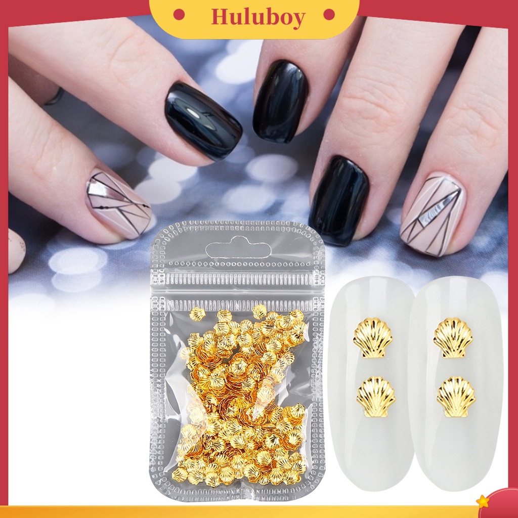 {In Stock} 500Pcs/Pack Stud Nail Art Desain Hollow Dekorasi Kuku Logam Fashion Manicure Rivet Sequin Untuk Kecantikan