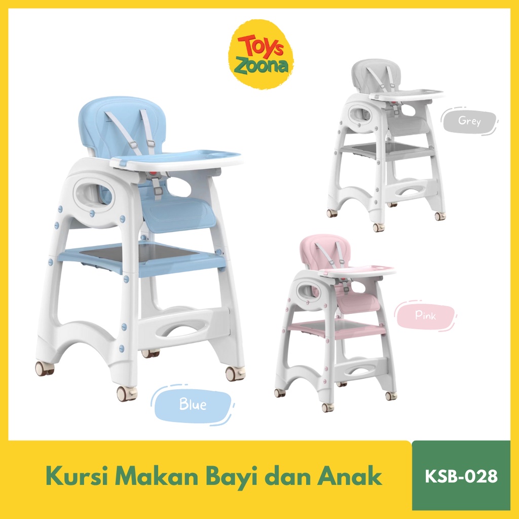 ToysZoona High Chair Kursi Bayi Anak 5in1