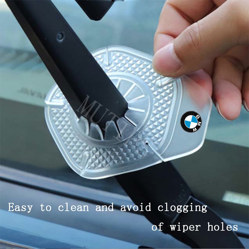 Bmw Wiper Kaca Depan Mobil Silicone Cover Pelindung Lengan Anti Debu Untuk F10 F30 E39 E60 X1 E84 F48 E36 E46 E30 E90 F25 X3 E83 X5 F15