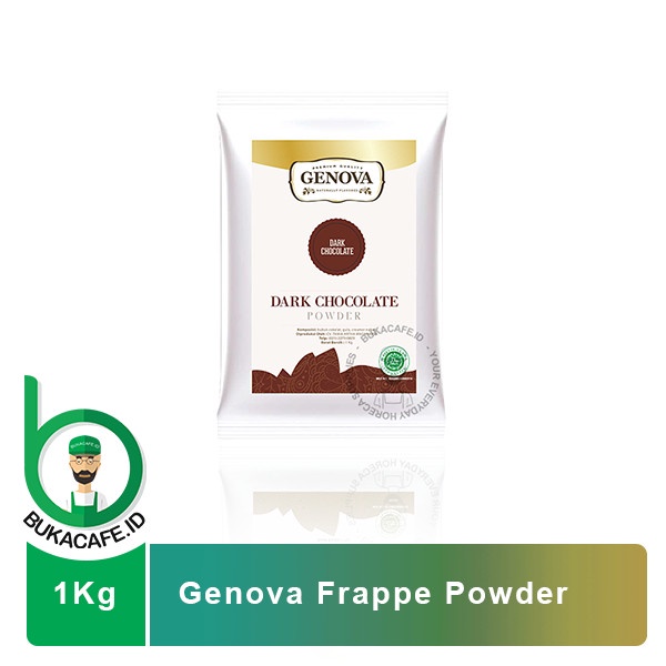 

[Minuman Bubuk Aneka Rasa] Genova Dark Chocolate Powder 1 kg - Bubuk Minuman