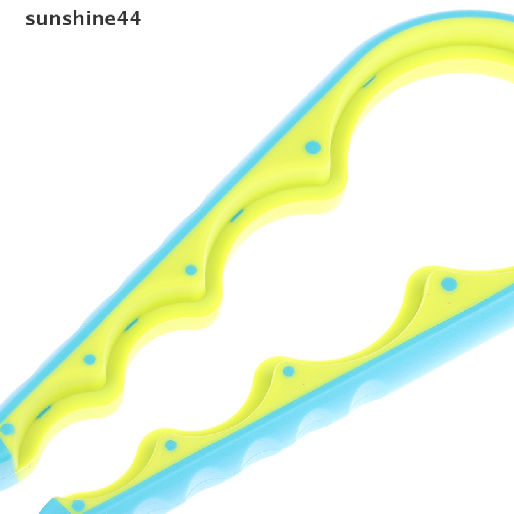 Sunshine Jar Opener Easy Grip Wrench Pembuka Tutup Botol Bir Praktis Lid Twist Off Tools ID