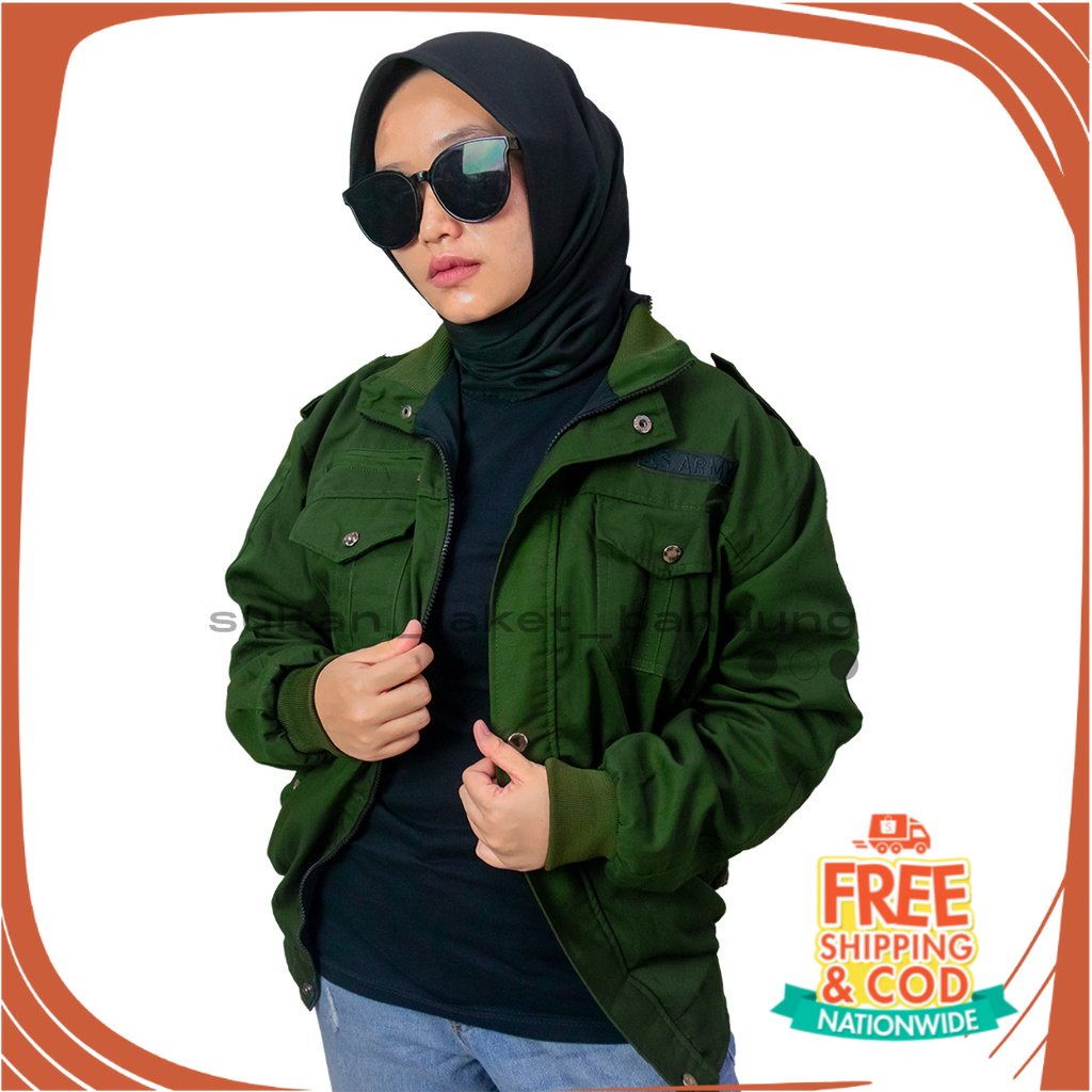 PROMO BIG SIZE JAKET BOMBER JUMBO/ ELEGANT BOMBER ARMY || JAKET BOMBER PRIA II JAKET PILOT II Sz M-X
