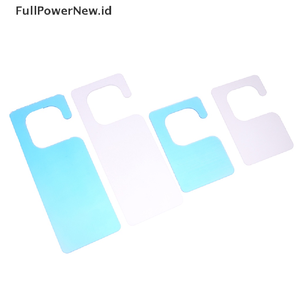 Power Aurora Papan Display Nail Art Transparan Akrilik Pajangan Sample Kuku Palsu ID