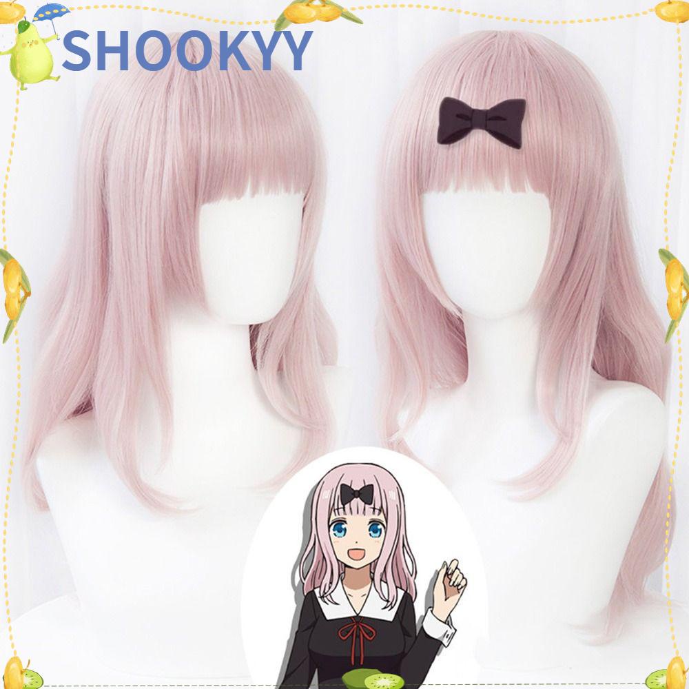 Chookyy Rambut Wig Aksesori Layar Kosong Love Is War Fujiwara Chika Shinomiya