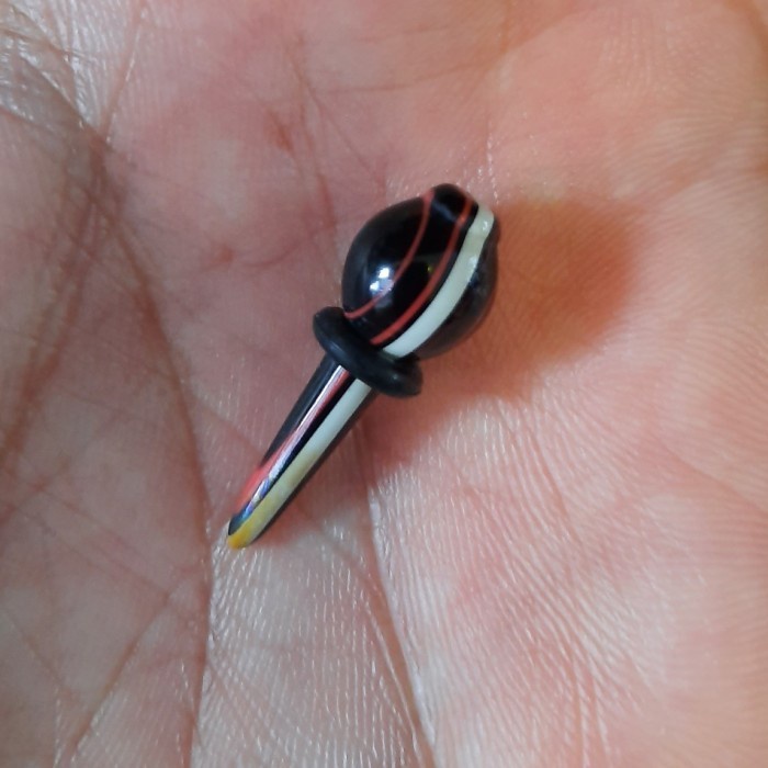 EAR PLUG PIERCING ANTING PLUG TELINGA SILICONE BUKAN TITANIUM PP30