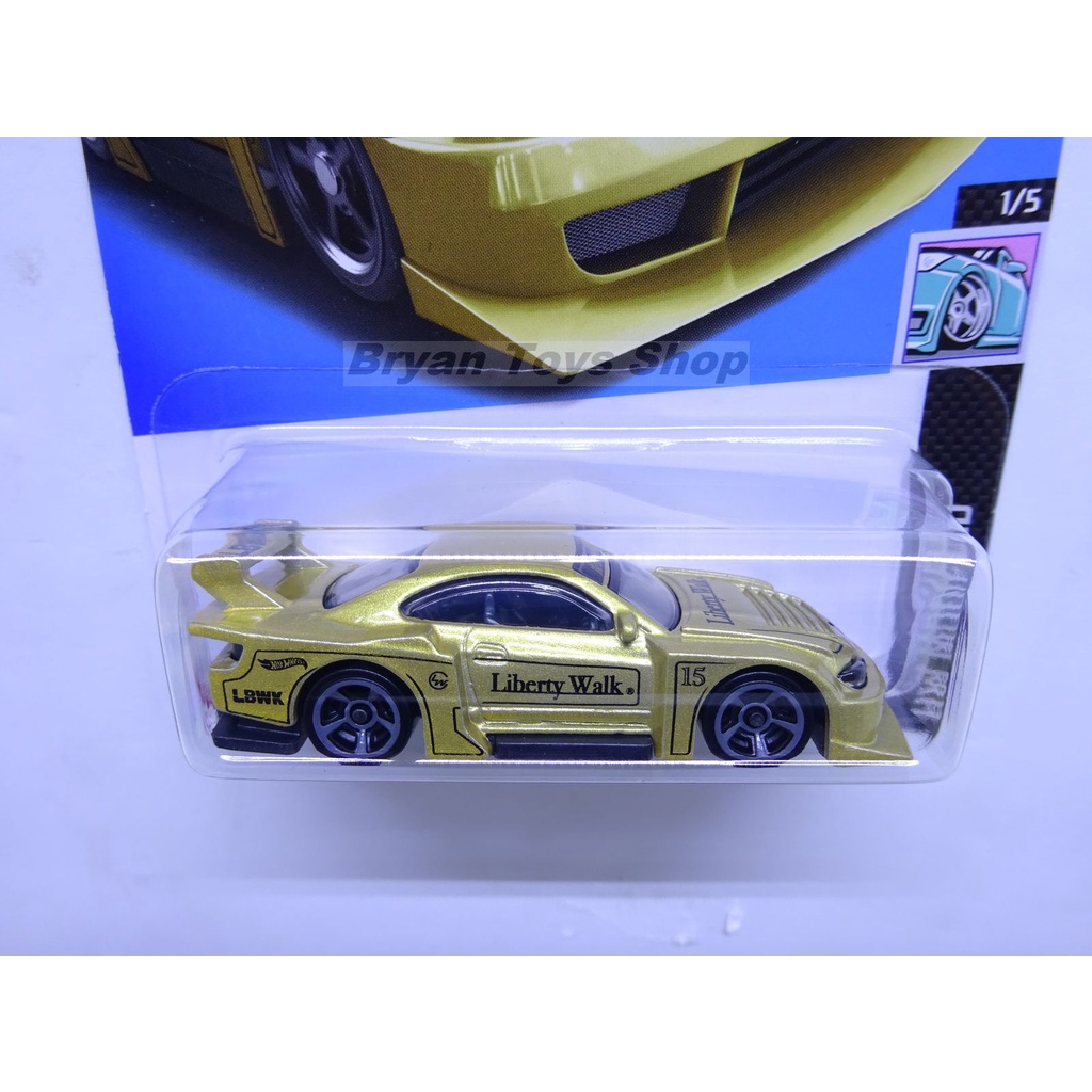 Hot Wheels LB Super Silhouette Nissan Silvia S15 Gold