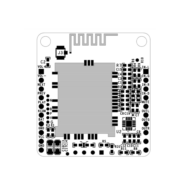 Zzz Hifi Bluetooth-Kompatibel5 0 Papan Penerima Amplifier Papan Terima