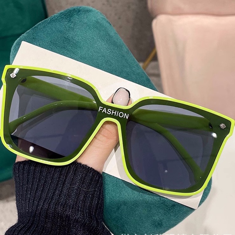 Korea Unisex Gentle Polarized Kacamata Hitam Untuk Wanita Pria Mengemudi Bingkai Sunglasses Eyewear