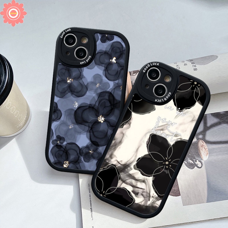 Luxury Retro Floral Case Untuk Infinix Hot 10T 10s 11s Hot 11 9 10 Play Smart 56 Infinix Note8 Hot10 Lite Vintage Flowers Lembut Tpu Shockproof Back Cover