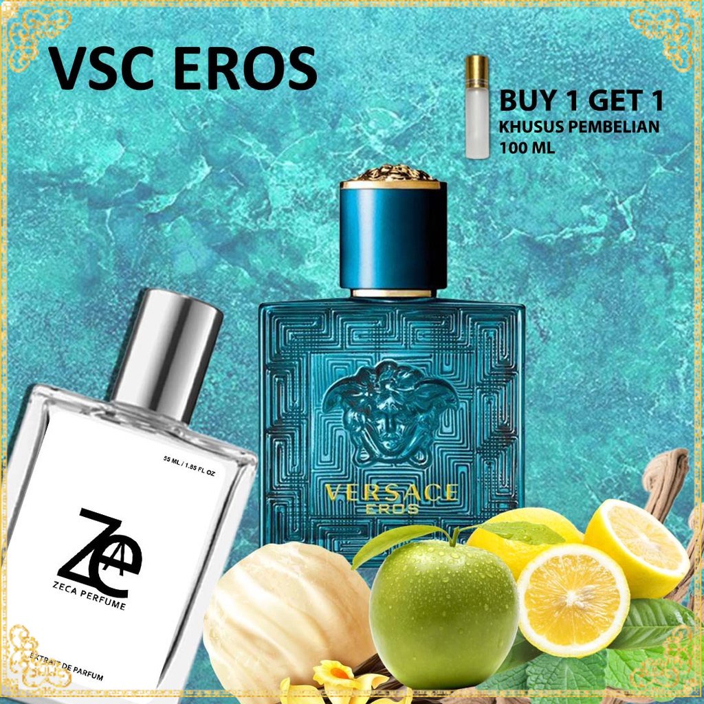 PARFUM PRIA DUPE VERSACE EROS PEMIKAT HATI WANITA MIRIP ORIGINAL TAHAN LAMA BISA 24 JAM SEHARIAN / M