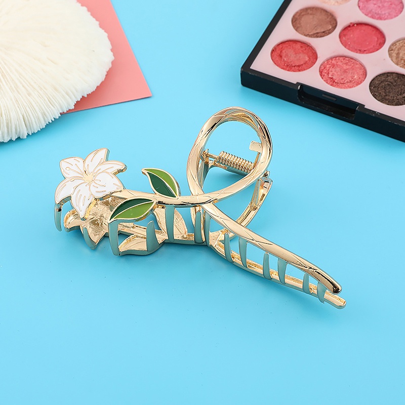 [AYBX] Jumbai Bunga Hiasan Kepala Hairclaw Hiu Hair Pin Sharkclip Hair Clip Cakar