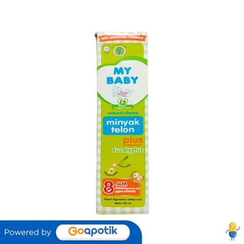 My Baby Telon Plus Eucalyptus 8 Jam Botol 150 Ml