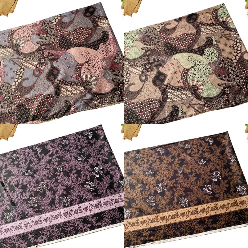 Kain Batik Meteran Bahan Katun Batik Premium Kode F