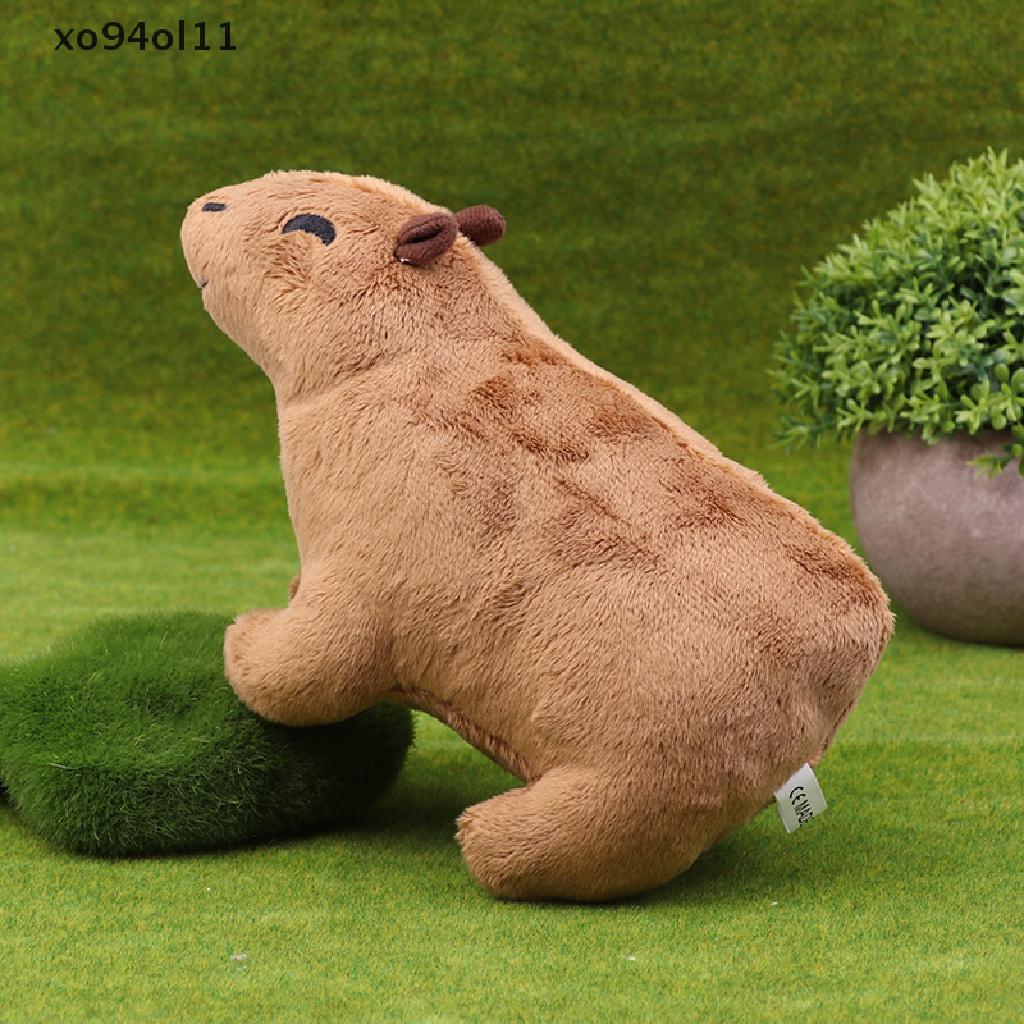 Xo 18 cm Simulasi Bulu Halus Capybara Boneka Boneka Mainan Anak Hadiah Natal OL