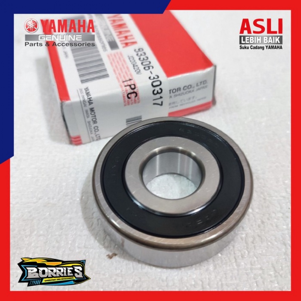 BEARING LAHER AXLE MAIN AS RASIO 93306-30317 RX KING ASLI ORIGINAL