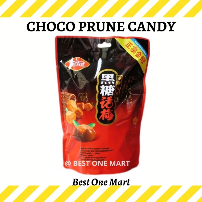 

Choco Prune Candy / Permen Plum Coklat Imlek