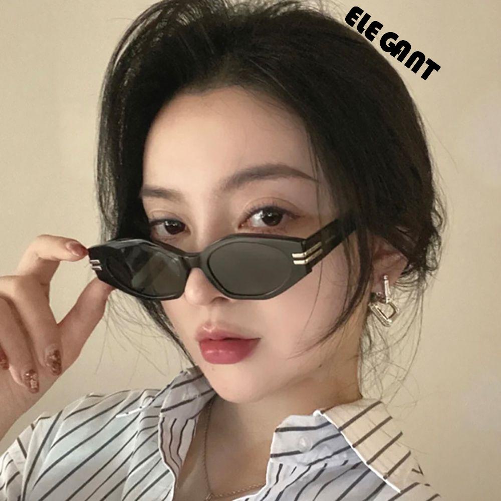 [Elegan] Kacamata Poligon Fashion Keren Korea Klasik Eyewear Vintage Wanita Kacamata
