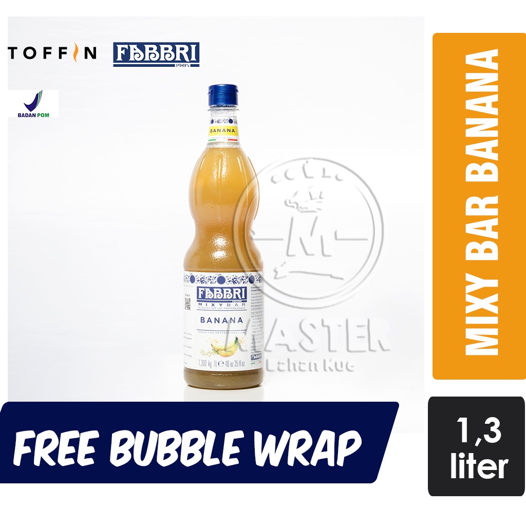 

Fabbri Banana Mixybar[Botol kaca 1,3L]