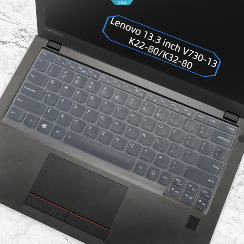 Pelindung Keyboard Laptop Anti Air Untuk Lenovo 13.3 Inch V730-13 K22-80/K32-80 Keyboard Laptop Silicone Cover Film Tahan Debu [ZK]