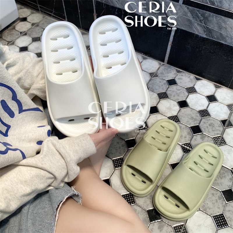 Sandal Slop Super Soft Unisex Import Korean Bahan Empuk Ringan Sol Anti Slip 239