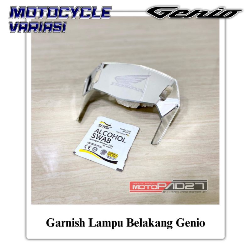 Garnish Lampu Belakang Genio Garnis Cover Lampu Belakang Honda Genio
