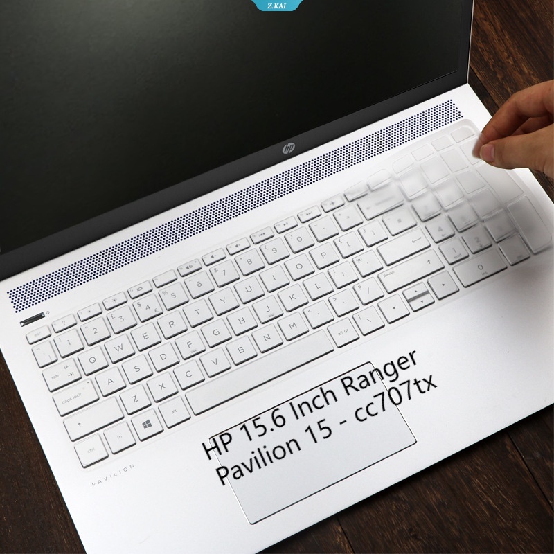 Cover Keyboard TPU Anti Air Dan Debu Tersedia Untuk Komputer Model HP 15.6 Inch Ranger Pavilion15 Cc707tx G High Quality Pelindung Laptop Kulit Film Tahan Debu [ZK]