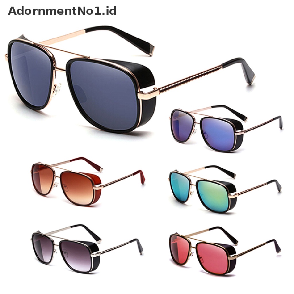 [AdornmentNo1] Ironman Pria Retro Kacamata Tony Stark Eyeglasses Eyewear Kacamata Fashion [ID]