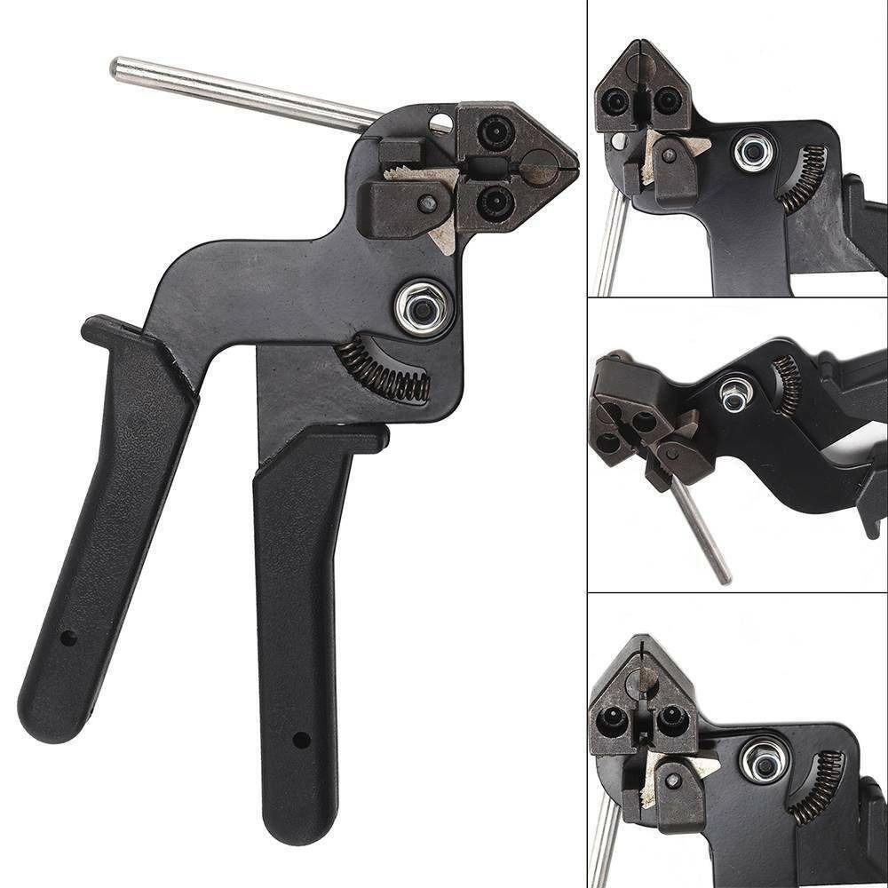 Populer Cable Ties Guns Cutter Tool Alat Bungkus Metal Otomatis Zip Cable Ties Plier Hand