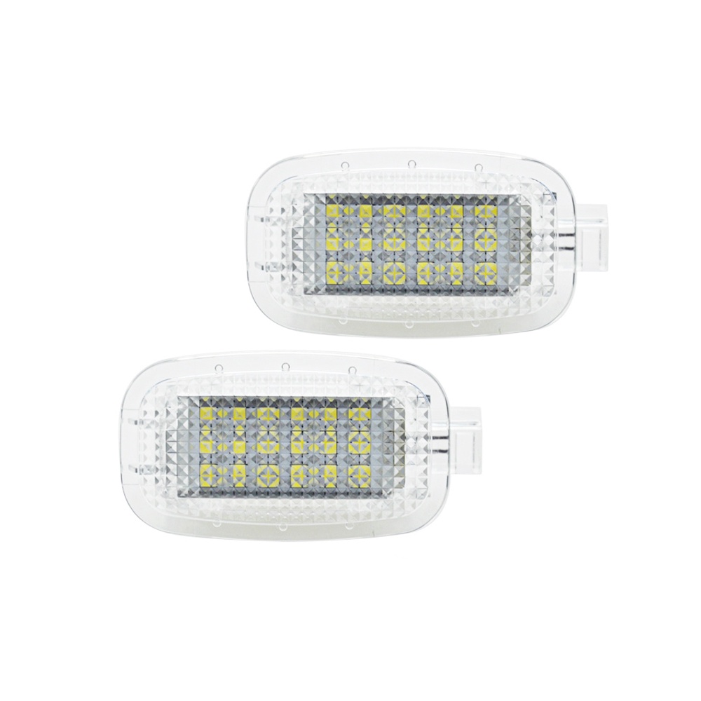 2pcs LED Pintu Milik Interior Footwell Light Luggage Trunk Glove Box Lampu Untuk Benz W169 W204 W216 W212 C207 X204 W221 C197