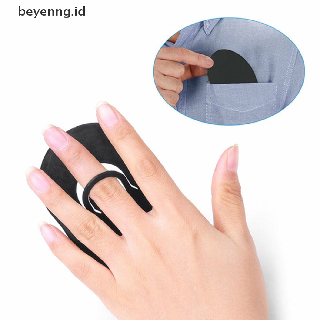 Beyen Sikat Sisir Rambut Saku Travel Portable Palm Hair Styling Tool Sisir Pijat Kulit Kepala ID