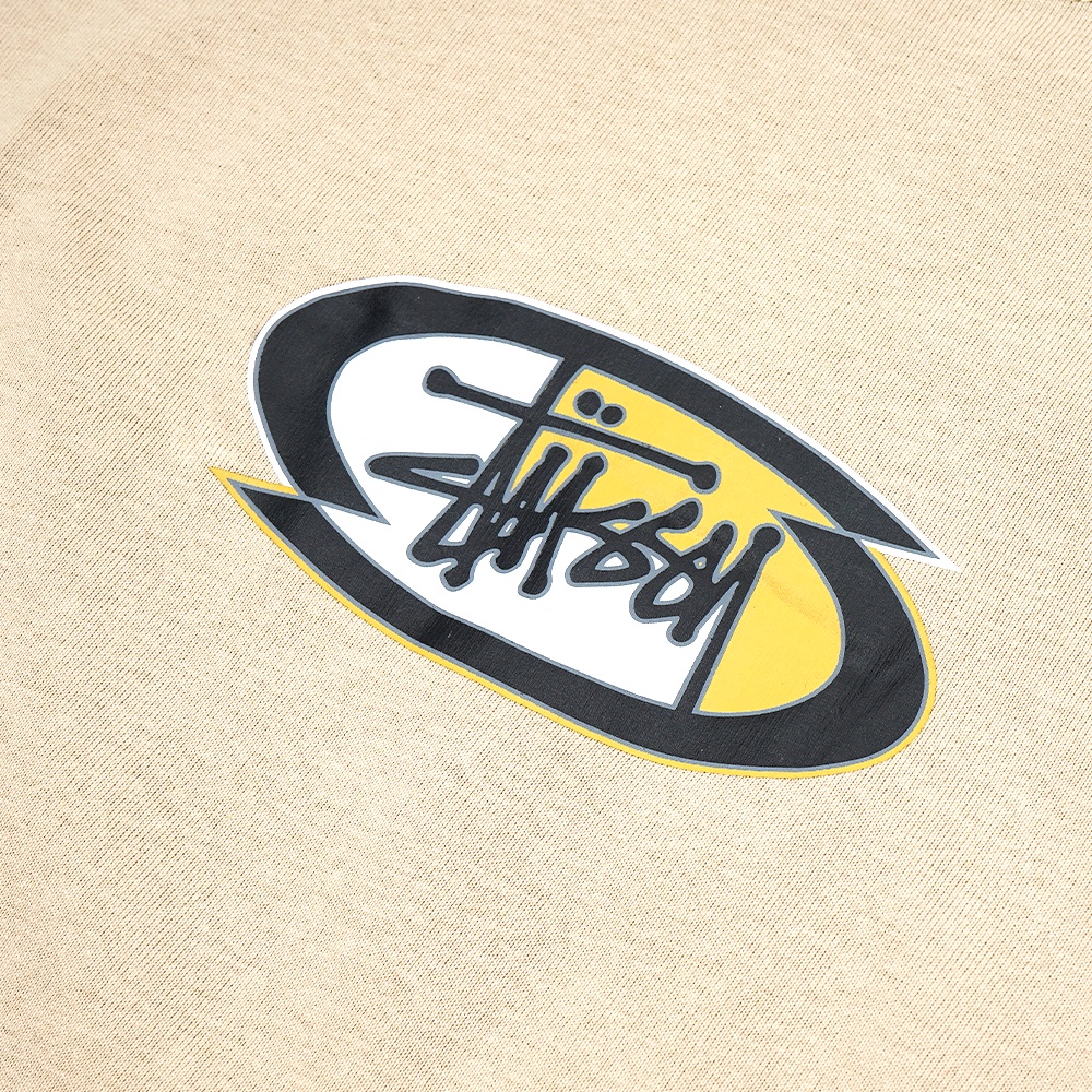 Stussy Split Oval Tee T-Shirt Khaki