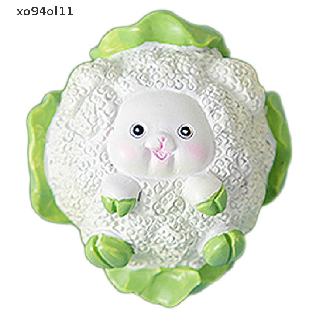Xo Buah Seri Elf Labu Lobak Kubis Anjing Anjing Trendi Figure Ornamen Dekorasi Desktop Model Mainan OL