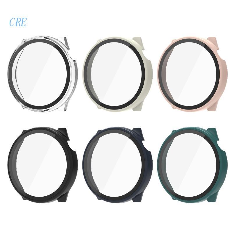 Cre Smartwatch Frame Housing Tempered-Glass Film PC Hard Cover Untuk Amazfit-GTR Bumper Layar Mini-Pelindung Cangkang-Shockp