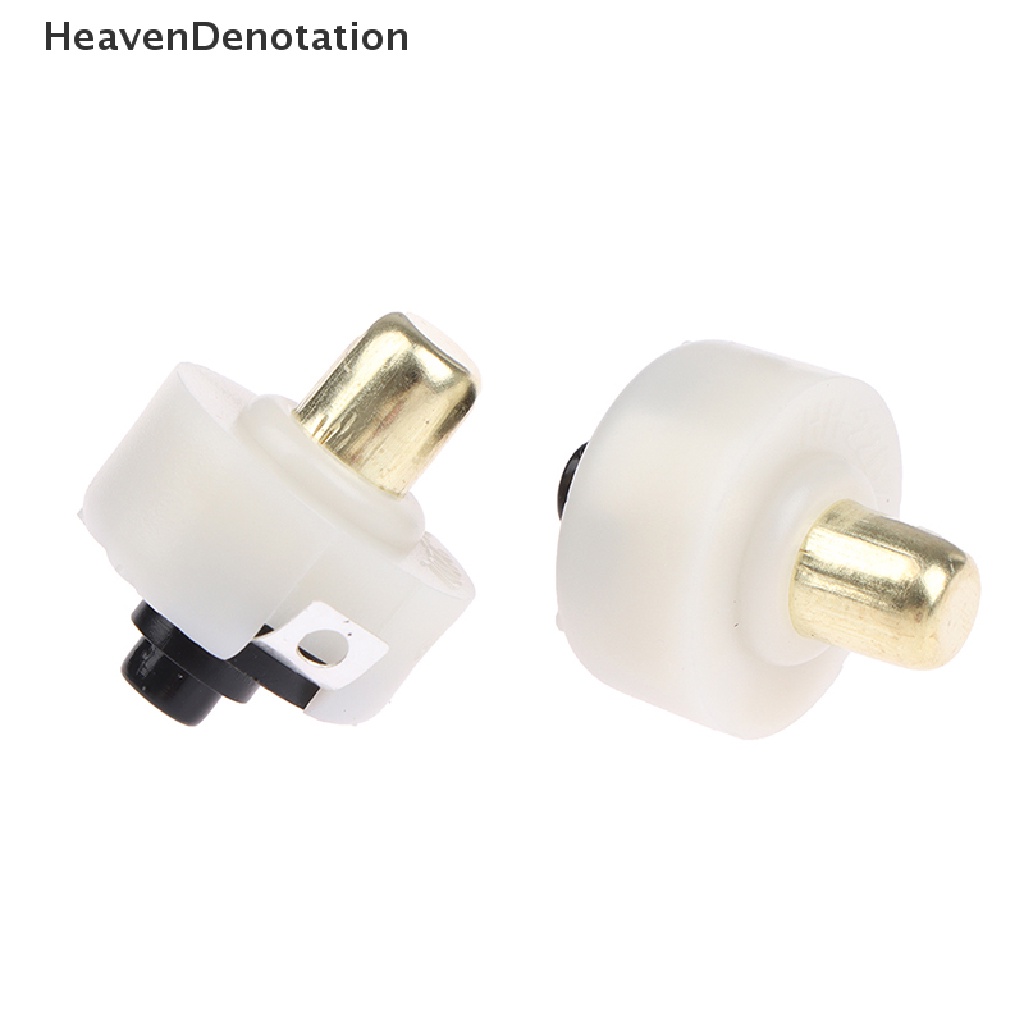 [HeavenDenotation] 2pcs 17mm Senter LED Push Button Switch ON/OFF Saklar Ekor Obor Listrik HDV