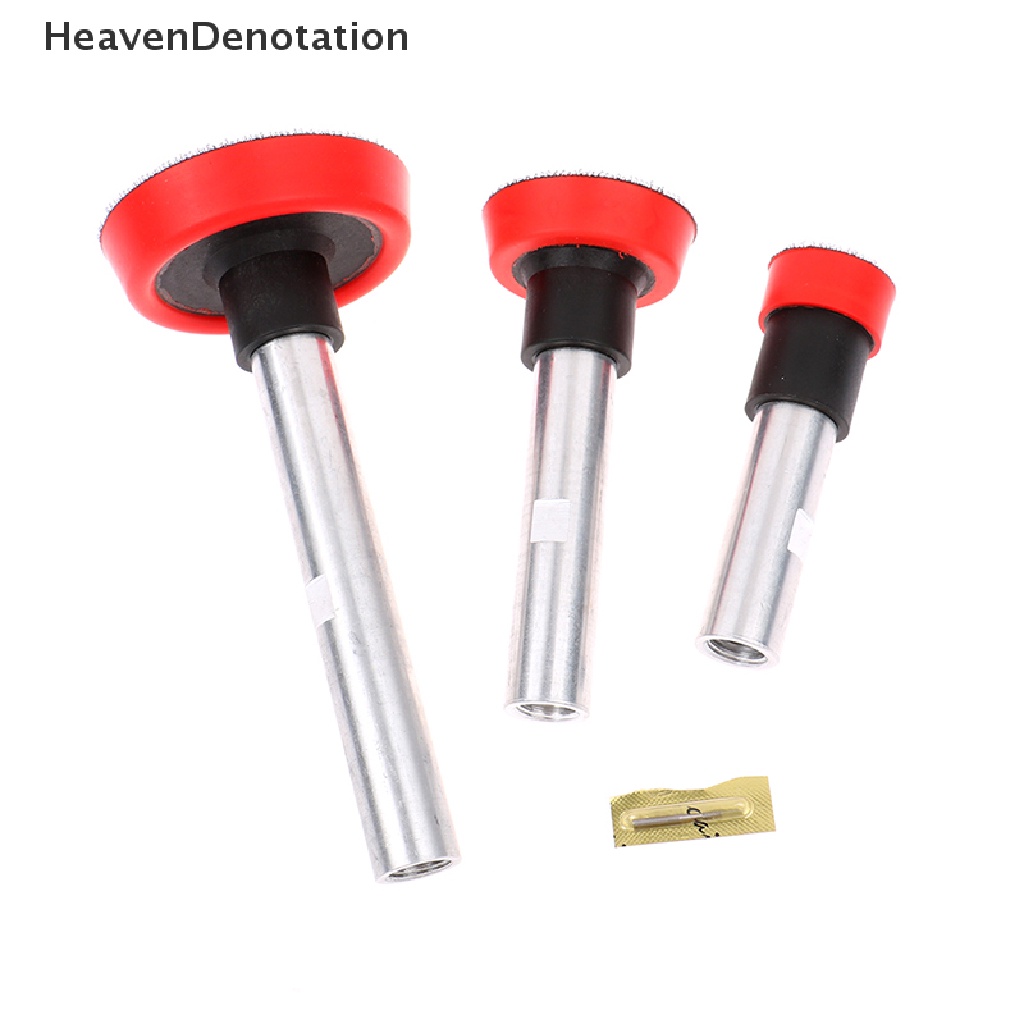 [HeavenDenotation] 3pcs/set Ekstensi Mesin Poles Kawat M14 123inch polishing bottom bracket HDV