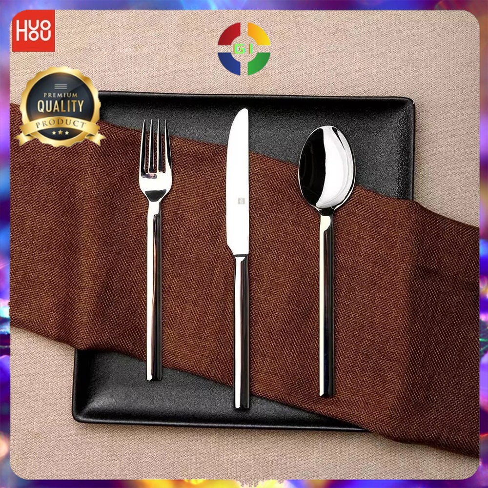 Perlengkapan Makan Sendok Garpu Pisau Cutlery Set Stainless