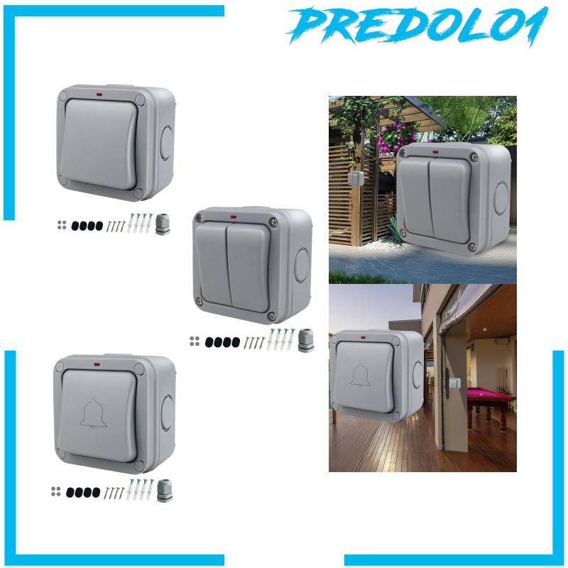 [Predolo1] Switch Push Button Door Access Control Untuk Gudang Lorong Indoor