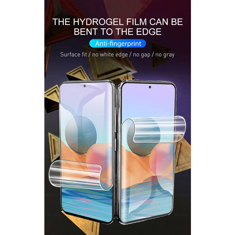 2pcs Hydrogel Matte Film Untuk Xiaomi Redmi Note12 11 11T 11E 10 9 8 7 Pro Plus 9s 11s 11se Anti-Sidik Jari Untuk Redmi K60 K50 Pro Ultra K40S 11 10 10C 10A 9A 9C 9T A1 Plus