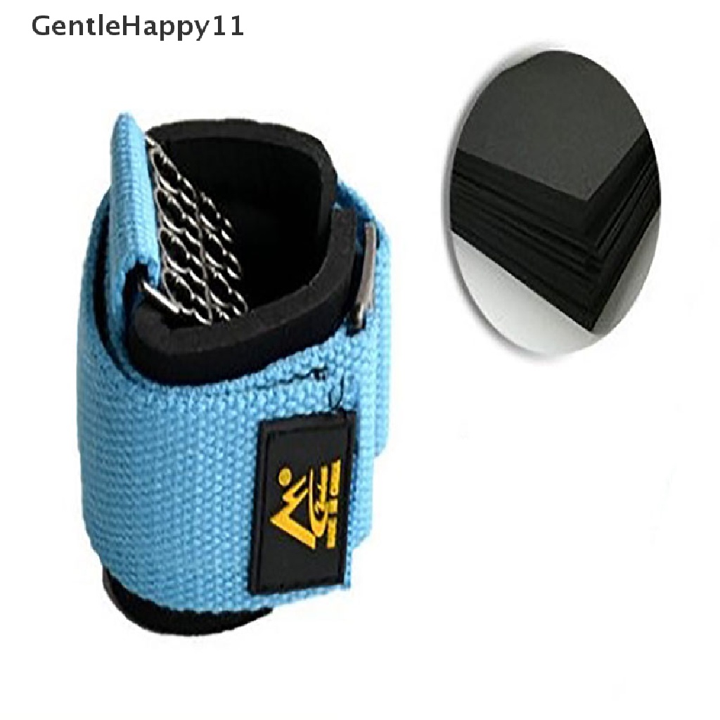 Gentlehappy Finger Gripper Kekuatan Trainer Tangan Yoga Resistance Band Alat Latihan Jari id