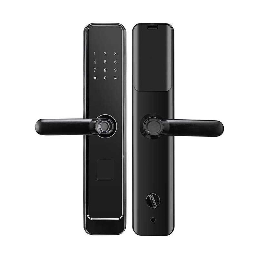 Kunci Pintu Elektrik Fingerprint Smart Door Lock Bluetooth Password Card XR24