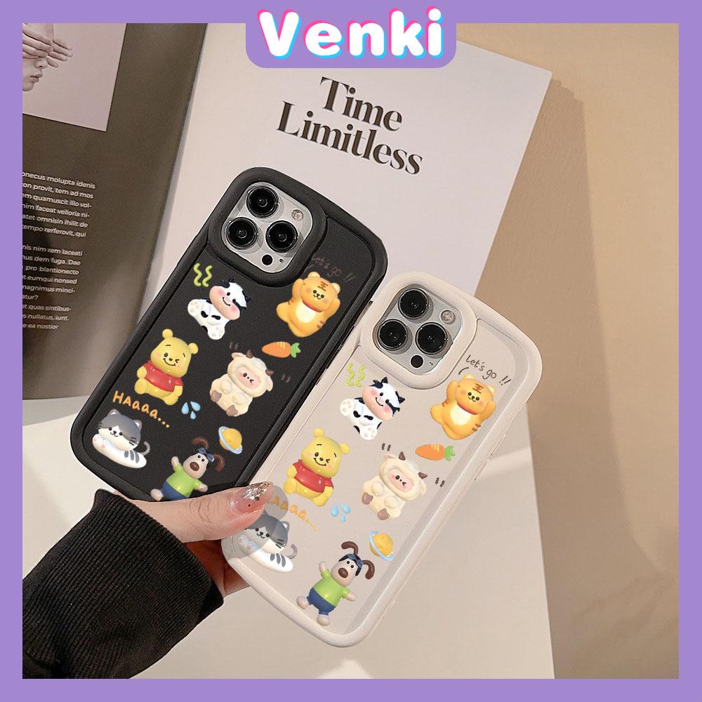 Case fo iPhone 11 Pro Max TPU Soft Case Frosted Bubble Case Cute Cartoon Animals Camera Protection Shockproof For iPhone 14 13 12 11 Plus Pro Max 7 Plus X XR