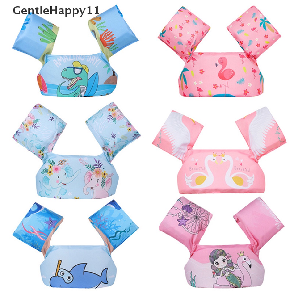 Gentlehappy Kartun Surfing Renang Ring Pool Bayi Anak Swimming Life Jacket Pelampung 2-7T id