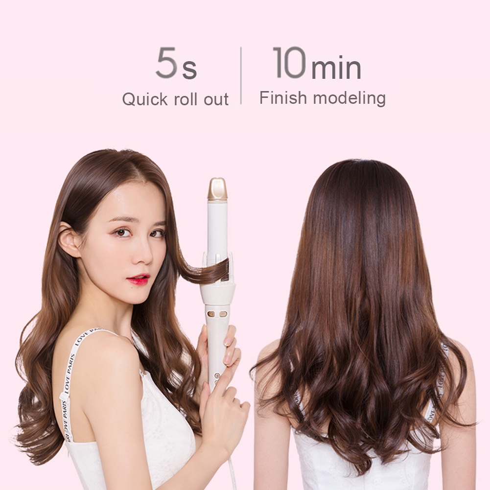 32mm Catokan Curly Otomatis Curly Rambut Curling Iron Ion negatif hair curler