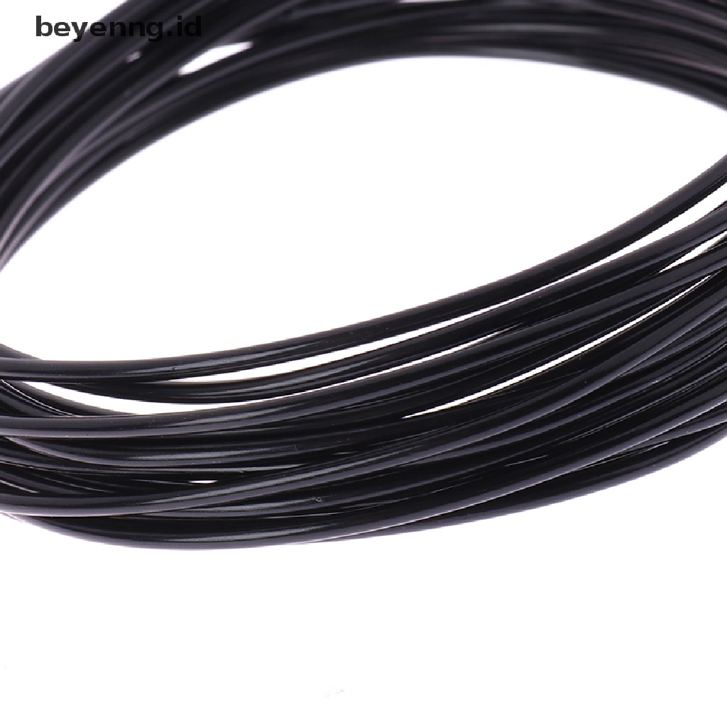 Beyen Wires Anodized Aluminium Training Wire Total 16.5 Feet (Hitam) ID