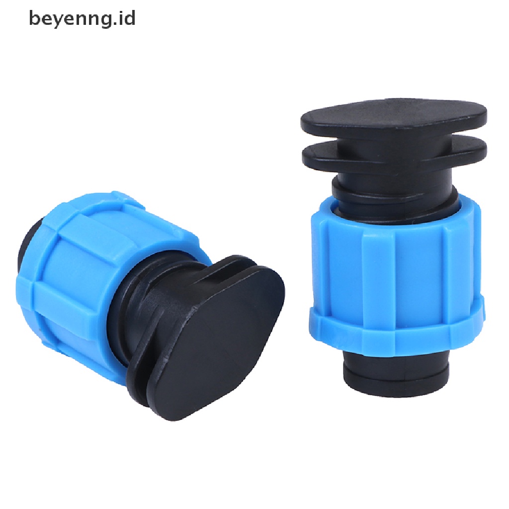 Beyen 10PCS 16mm Drip Irigasi Tape End Plug Pipa Fitg Konektor Thread Lock ID