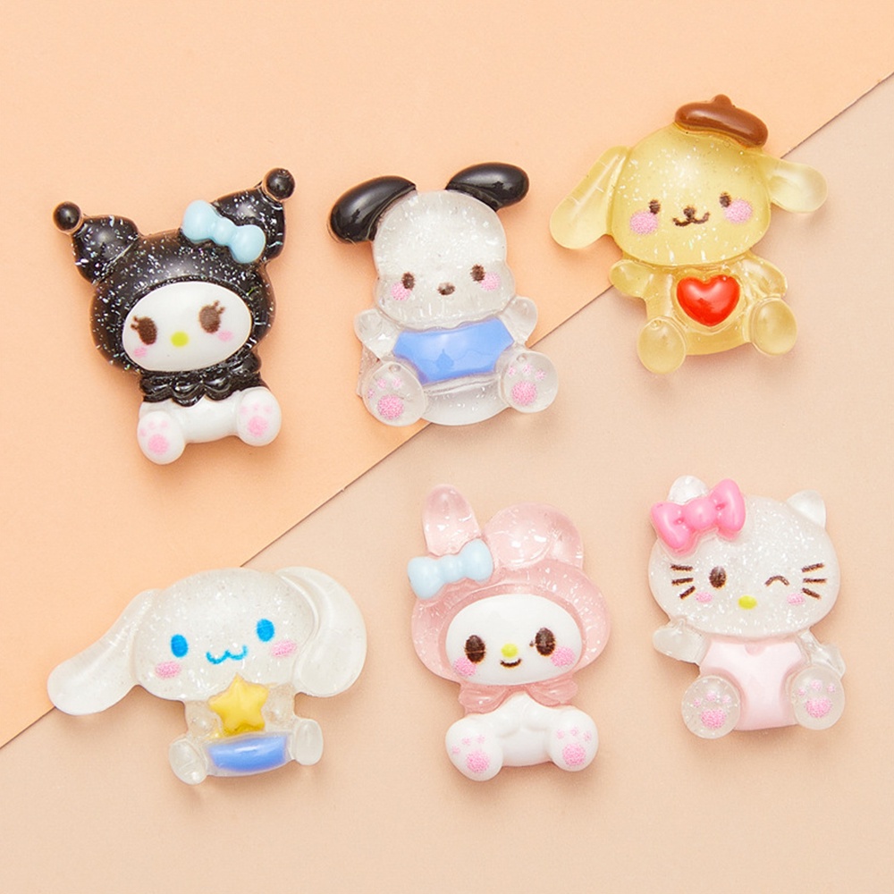 Tiga Dimensi Kartun Nail Art DIY Perhiasan/3D Stiker Kuku Resin Aksesoris/Lucu Bunny Bear Nail Decoration/DIY Handmade Bahan Aksesoris Untuk Ponsel Shell