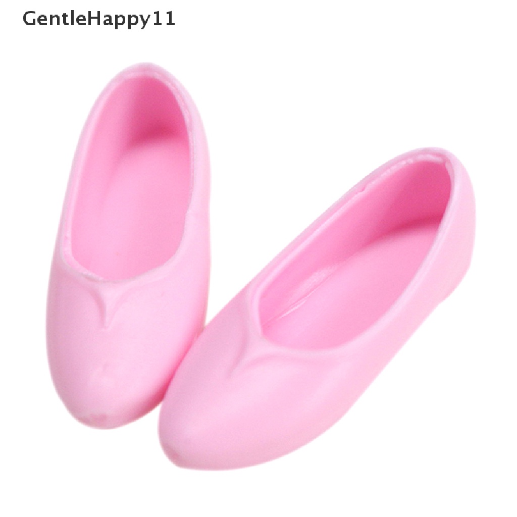 Gentlehappy Barbie Shoes Sandal Sepatu Boneka Untuk Boneka BJD Sandal Hak Datar Hadiah Cewek id